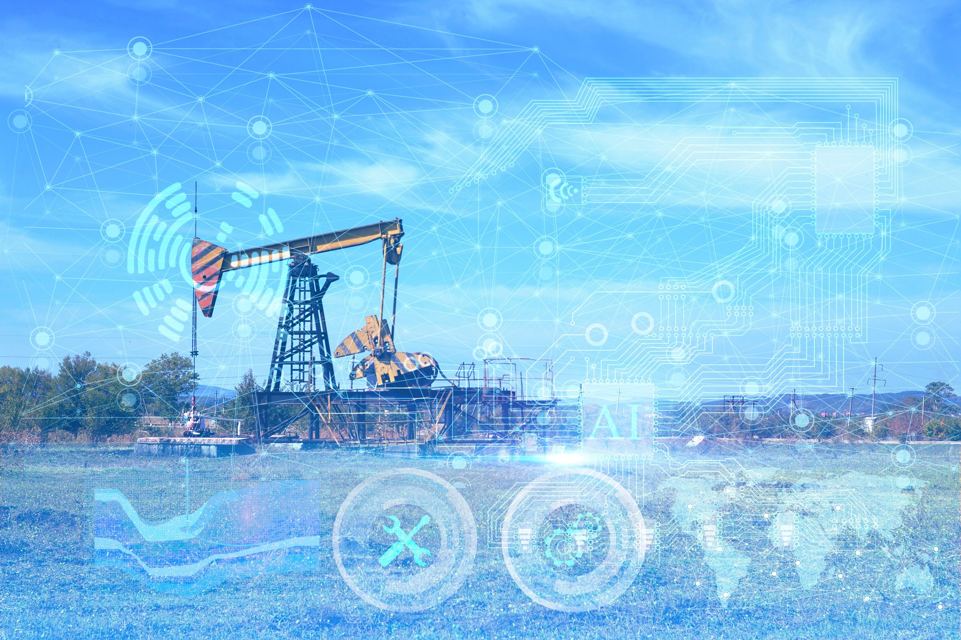 the concept of the development of oil production in the world and the interaction of producing enterprises to regulate world oil prices. Reducing production and mining costs using artificial intelligence